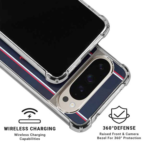 NBA LA Clippers Jersey Google Pixel 9 Pro XL Clear Case